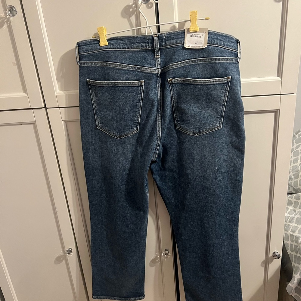 Agolde women's high risen denim.